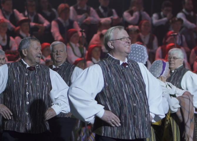 sdk "Dobelnieki"koncertuzvedumā "Mana Latvija"